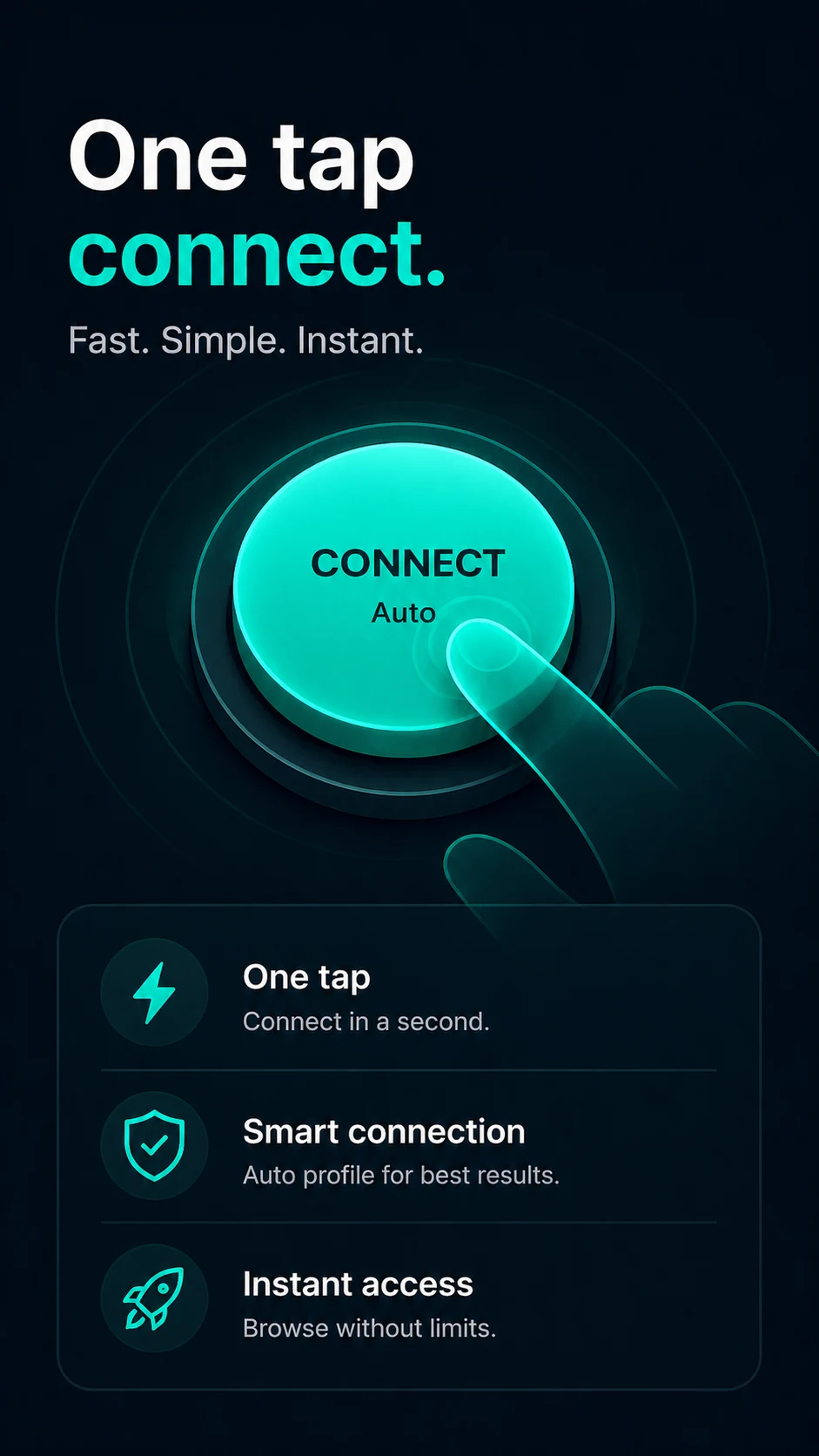 ByeVPN - Fast VPN Proxy screenshot